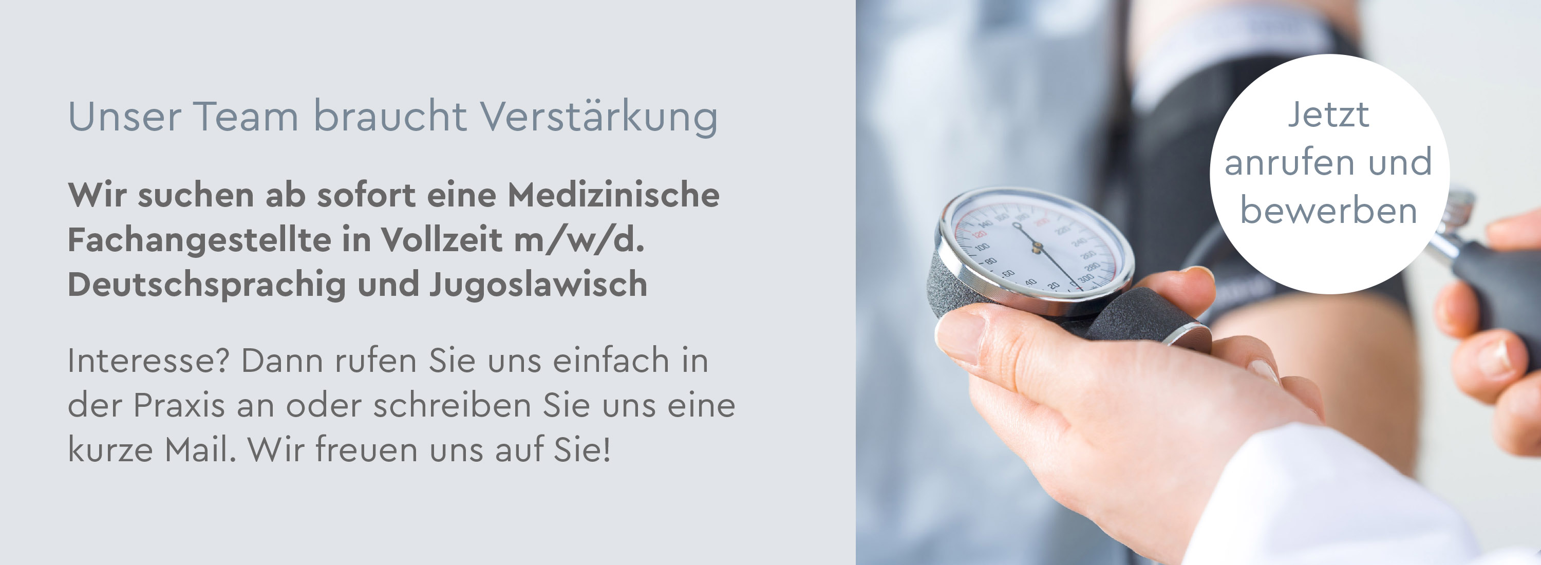 Stellenausschreibung
